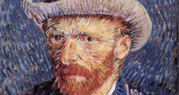 Автопортрет в фетровой шляпе Винсент Ван Гог - 1888 - Холст, масло - Размеры: 44 X 37,5 см. Музей Ван Гога, Амстердам.