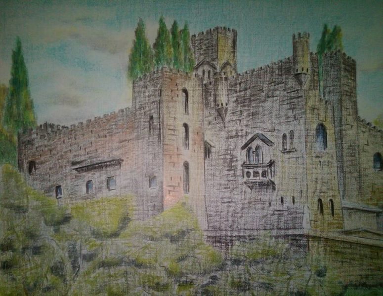 Schloss in Perugia