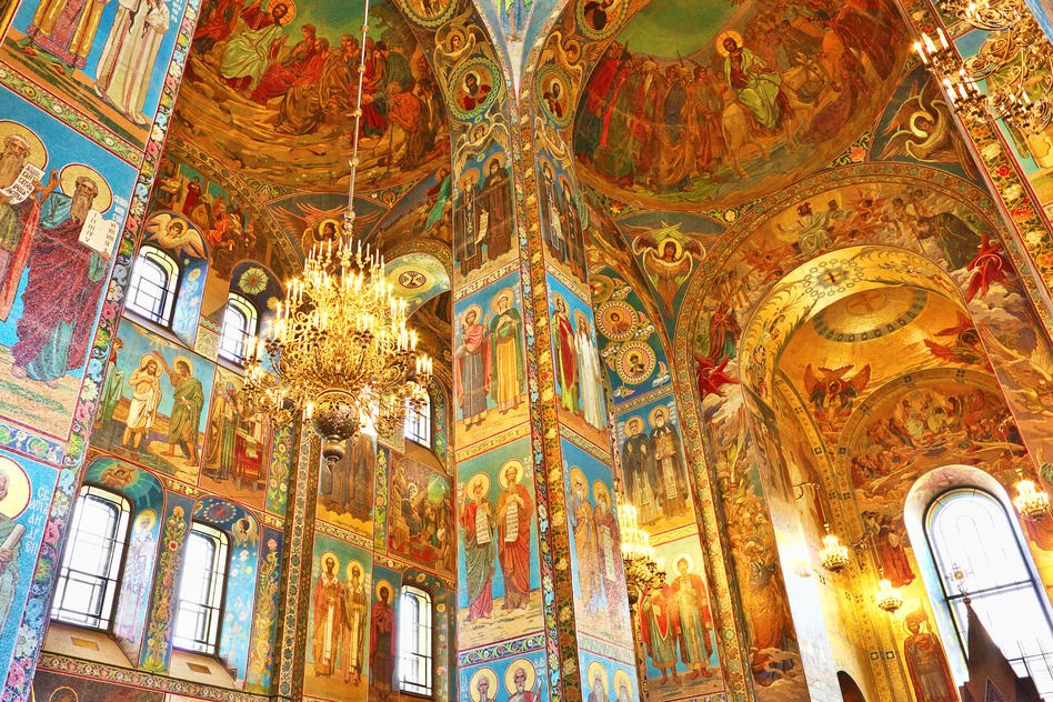 Fig. 4 – Catedral do Sangue Derramado, ou Igreja da Ressurreição, São Petersburgo, Rússia. Foto de Edush Vitaly. Arte bizantina.