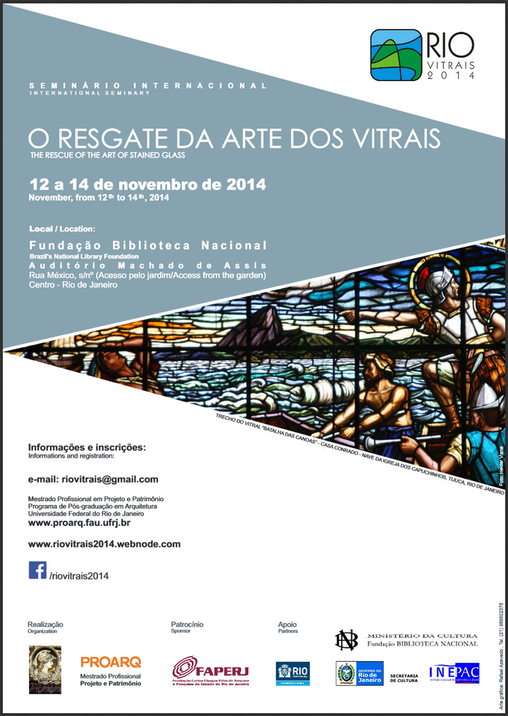 Rio Vitrais 2014, O Resgate da Arte dos Vitrais