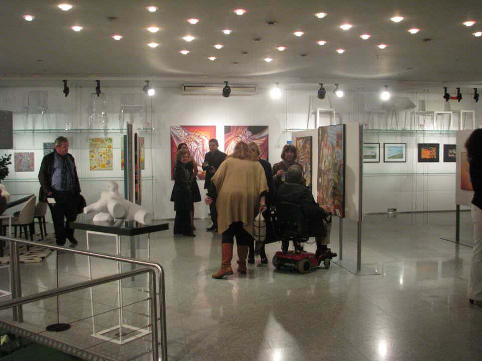 Exposição Diálogos na Galeria Dimensão em Lisboa-Portugal. Foto: Divulgação.