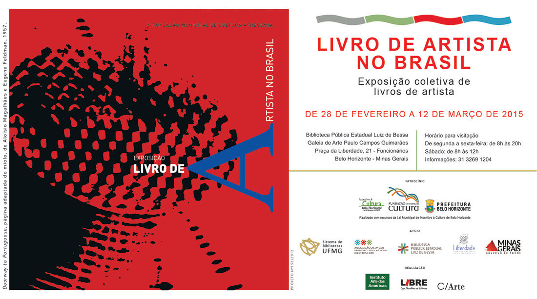 Exposición Libro del Artista en Brasil