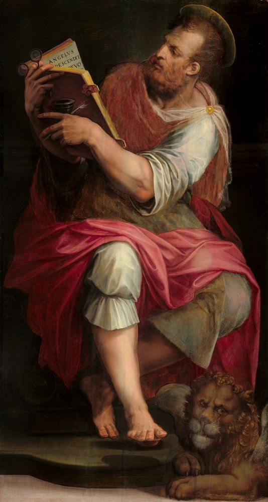 Saint Mark, Giorgio Vasari, 1570-1571, Gift of Damon Mezzacappa in Loving Memory of Elizabeth Mezzacappa.
