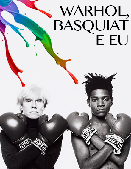 Warhol, Basquiat e Eu. Foto Divulgação.