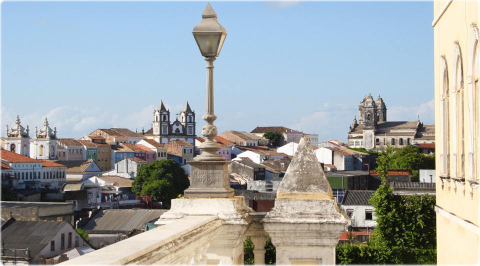 Fig. 2 – Centro Histórico, vista do Lar Franciscano, Salvador, Bahia. Foto: Site Guia Geográfico - Jonildo.
