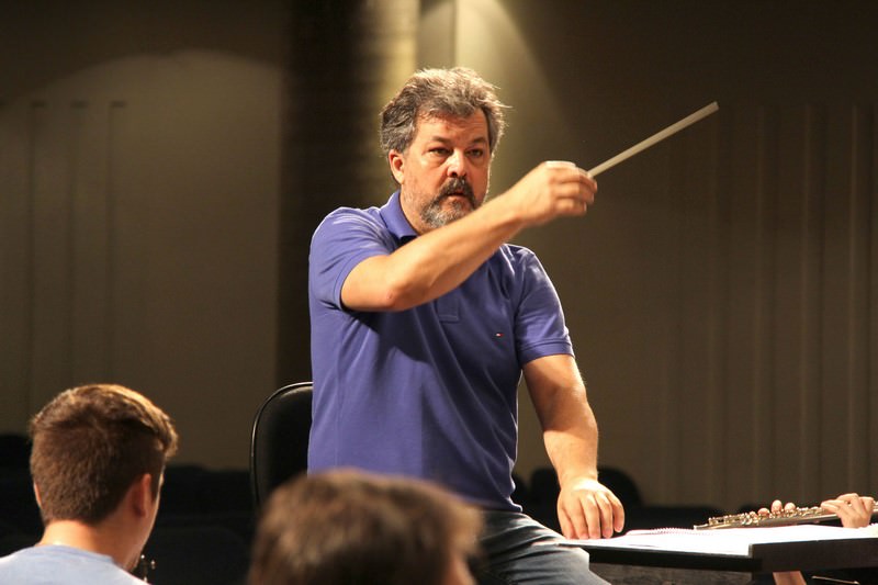 Maestro Edivaldo Chiquini. Foto: Alice Rodrigues.