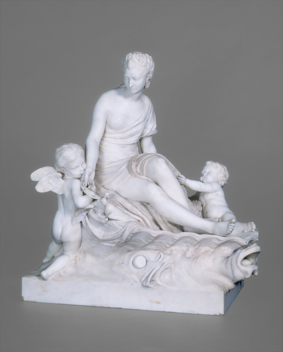 Fig. 5 – Vênus das Pombas, Etienne-Maurice Falconet 1716 – 1791, sem data, mármore, escultura, National Gallery of Art, Crédito Samuel H. Kress Collection.