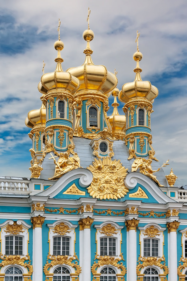 Fig. 4 – Palácio de Catarina, Tsarskoye Selo, Rússia. Foto de RuslanOmega.