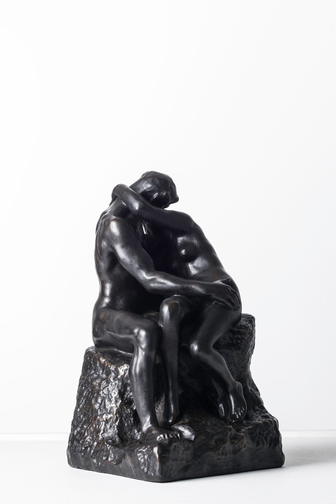 Obra O Beijo de Auguste Rodin. Foto: Daniel Pinho.