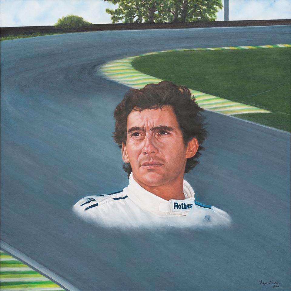 Ayrton Senna.