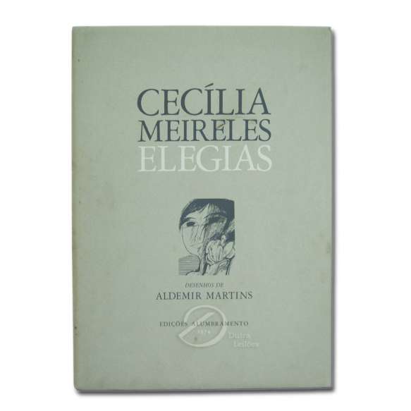 Livro Elegias de Cecília Meireles. Foto: Divulgação.