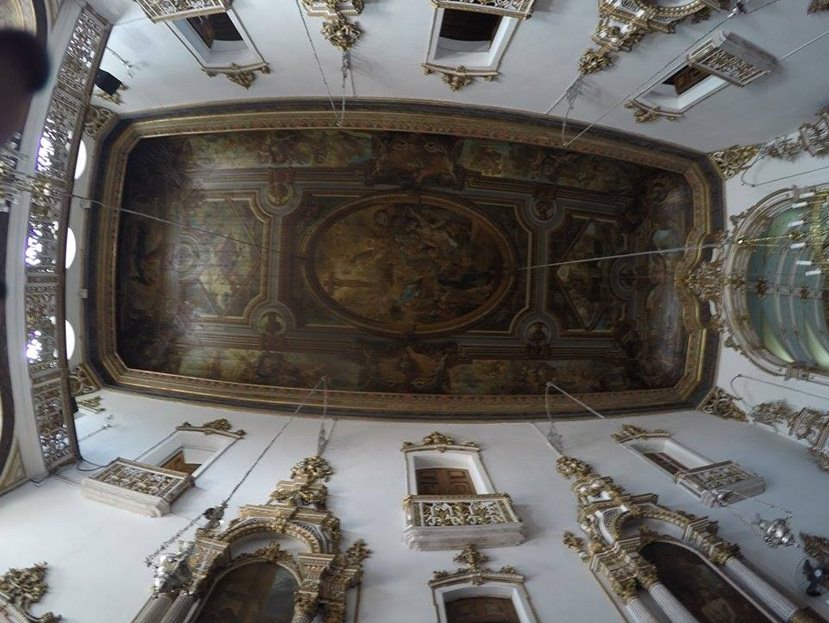 Fig. 4 – Igreja de Nosso Senhor do Bonfim, Salvador, Bahia, interior em estilo neoclássico. Foto: Rhea Sylvia Noblat.
