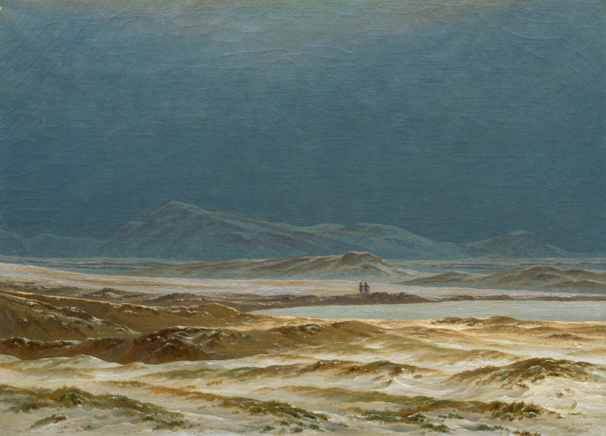 Fig. 10 – Paisagem de Primavera no Norte, Caspar David Friedrich, 1825. National Gallery of Art, Washington. Patrons' Permanent Fund.