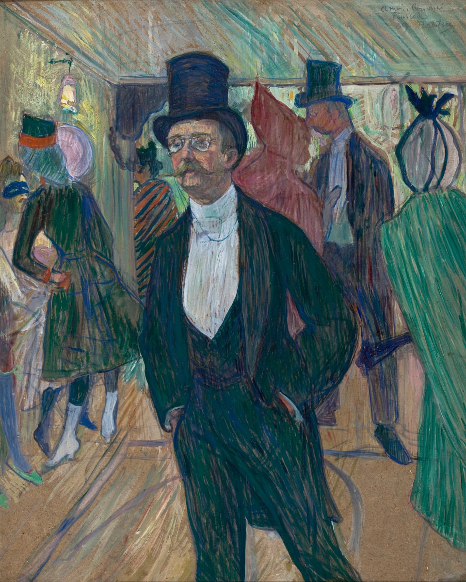 Fig. 9 – O Senhor Fourcade, Toulouse-Lautrec, sem data. Foto: Divulgação.