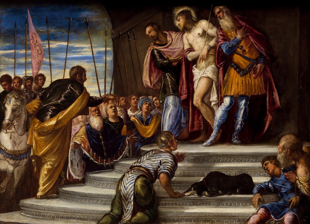 Ecce Homo - Jacopo Tintoretto - 1546-47. Fotos: Bekanntgabe.