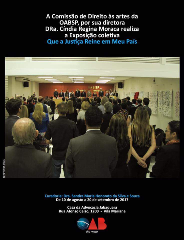 Apertura de Cóctel de la exposición colectiva de arte "que la justicia reine en mi país". Fotos: Sandra Honors.