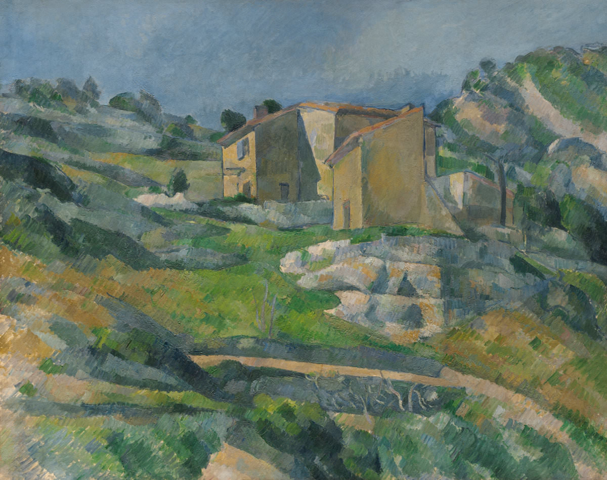 Fig. 8 – Houses in Provence, The Riaux Valley near L'Estaque, Paul Cézanne, 1880. National Gallery of Art, Washington. Collection of Mr. and Mrs. Paul Mellon.