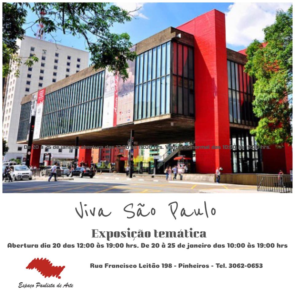 Viva São Paulo – Exposição Temática. Divulgação.