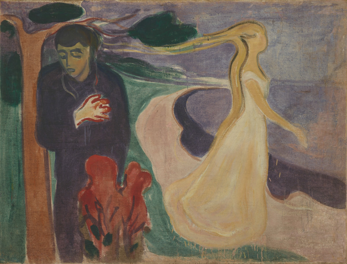 Fig. 14 – Edvard Munch: Separation, 1896, oil on canvas, 96,5 x 127 cm. Munch Museum, Oslo. Photo © Munch Museum.