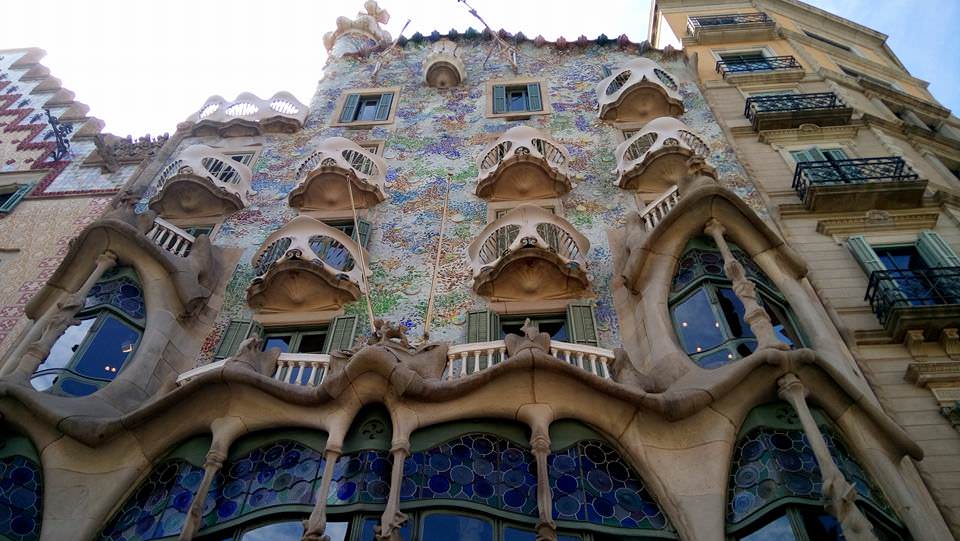 Fico. 7 - Facciata della Casa Batlló, Francesco Benavides.