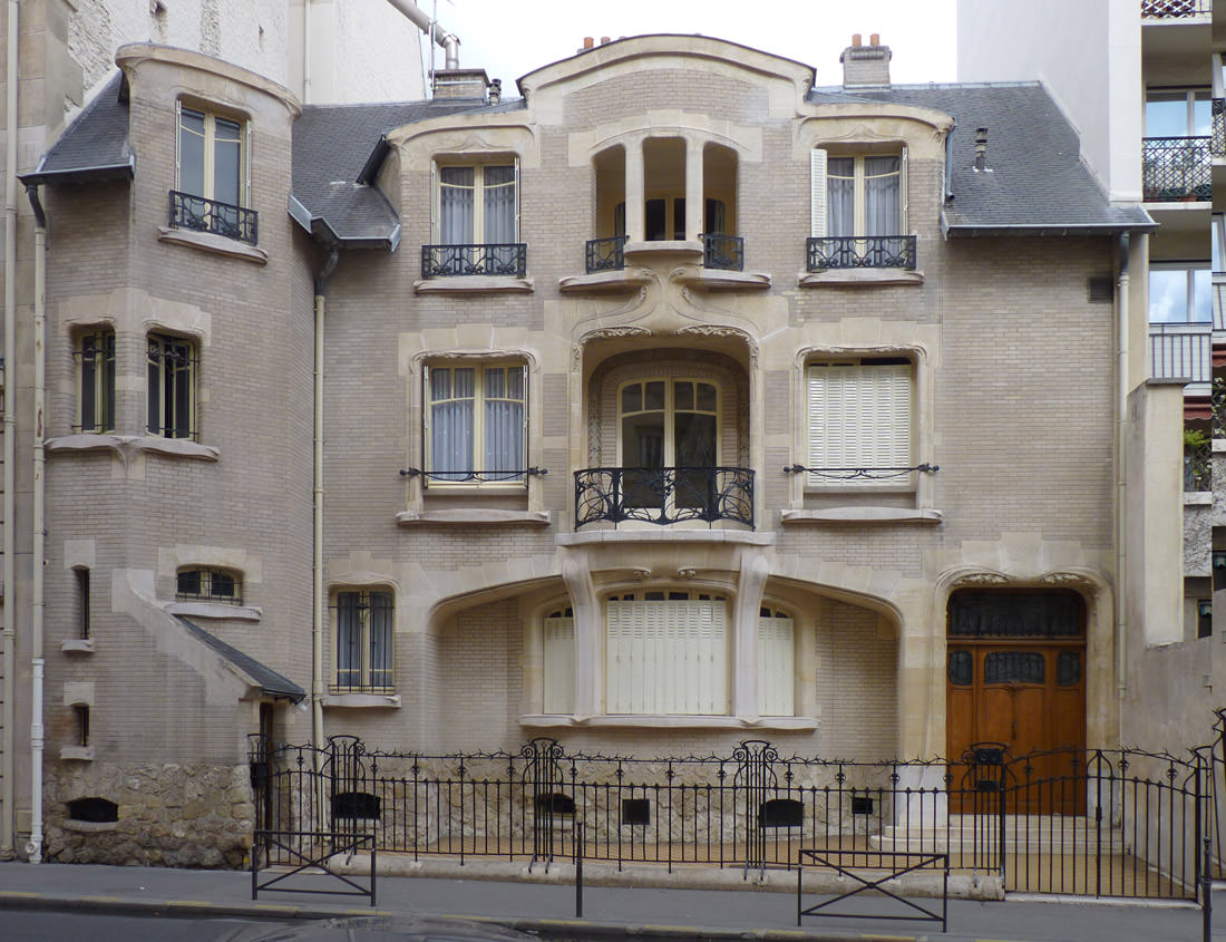 Fig. 5 – Facade of Hector Guimard Museum, in Paris. Photo: Le Cercle Guimard.