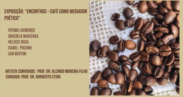 Exposição Encontros – Café como Mediador Poético, destaque. Divulgação.