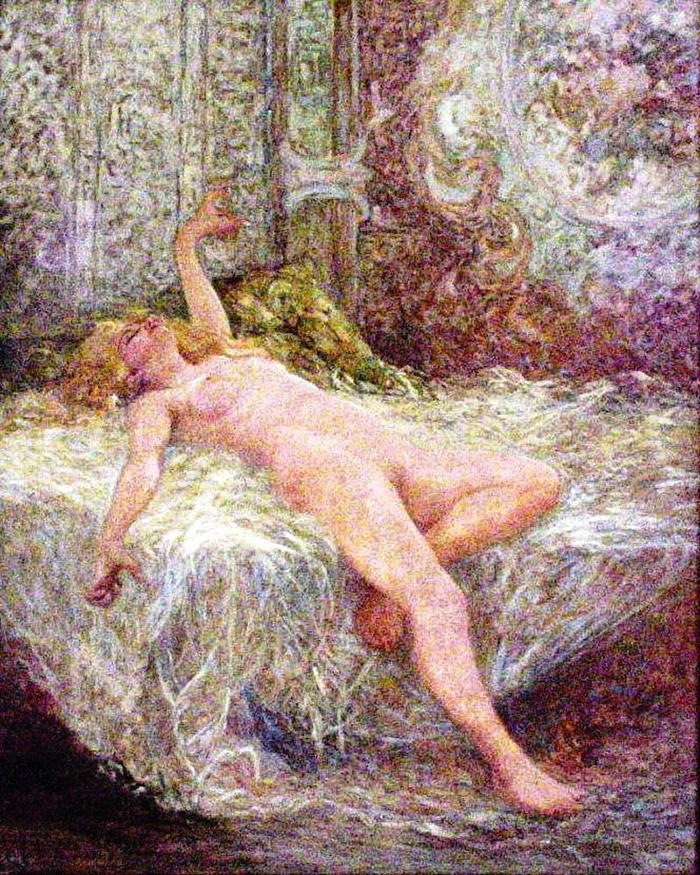 Figue. 11 – Damnée, 1919. Antonio Parreiras. Huile sur toile. Collection du Musée Antonio Parreiras / FUNARJ / SECEC-RJ.