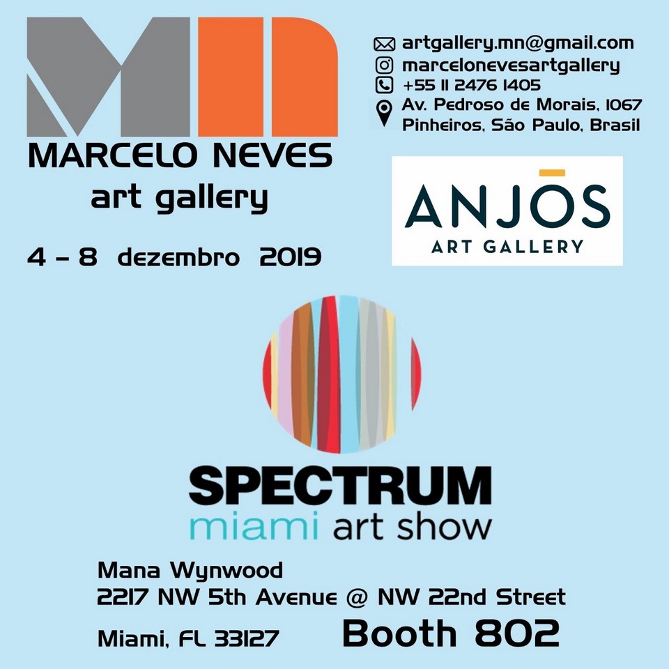 Spectrum Miami Art Show - Marcelo Neves Art Gallery et Anges Galerie d'art par Edmundo Cavalcanti