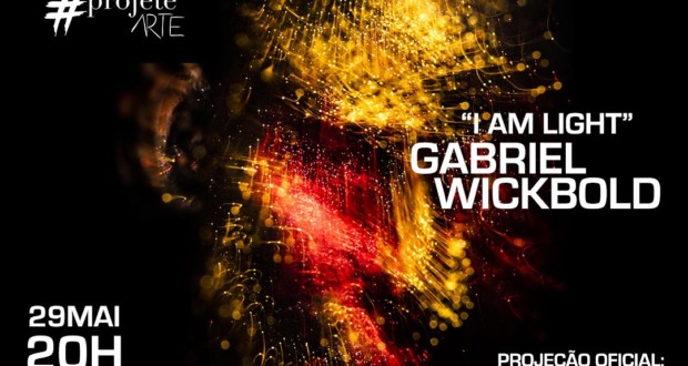 "I Am Light" de Gabriel Wickbold, convite. Divulgação.