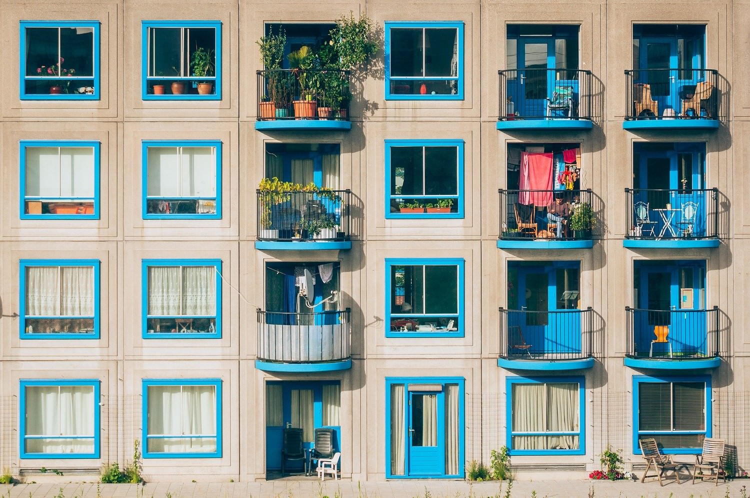 Suggerimenti per decorare piccoli balconi. Foto: Pexels di Pixabay.