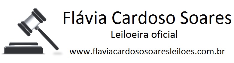 Flávia Cardoso Auktionen, Logo. Bekanntgabe.
