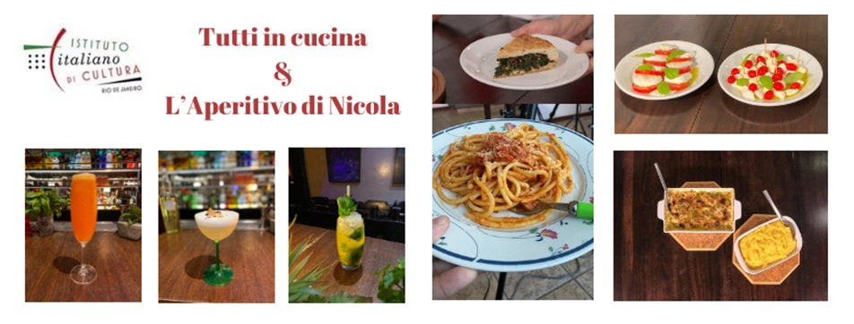 意大利文化研究所（Instituto Italiano de Cultura）实现了séries“每个人都在厨房”. 泄露.