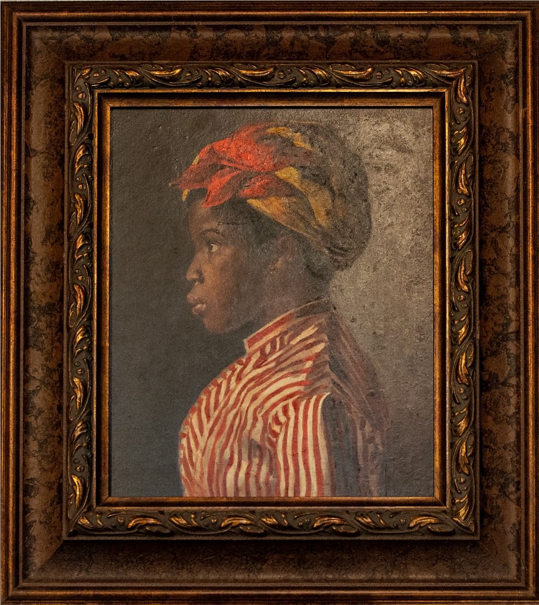 · 贝尔米罗德阿尔梅达 - 黑色的年轻女人图, 的 1880. 照片: 丹妮拉Paoliello.