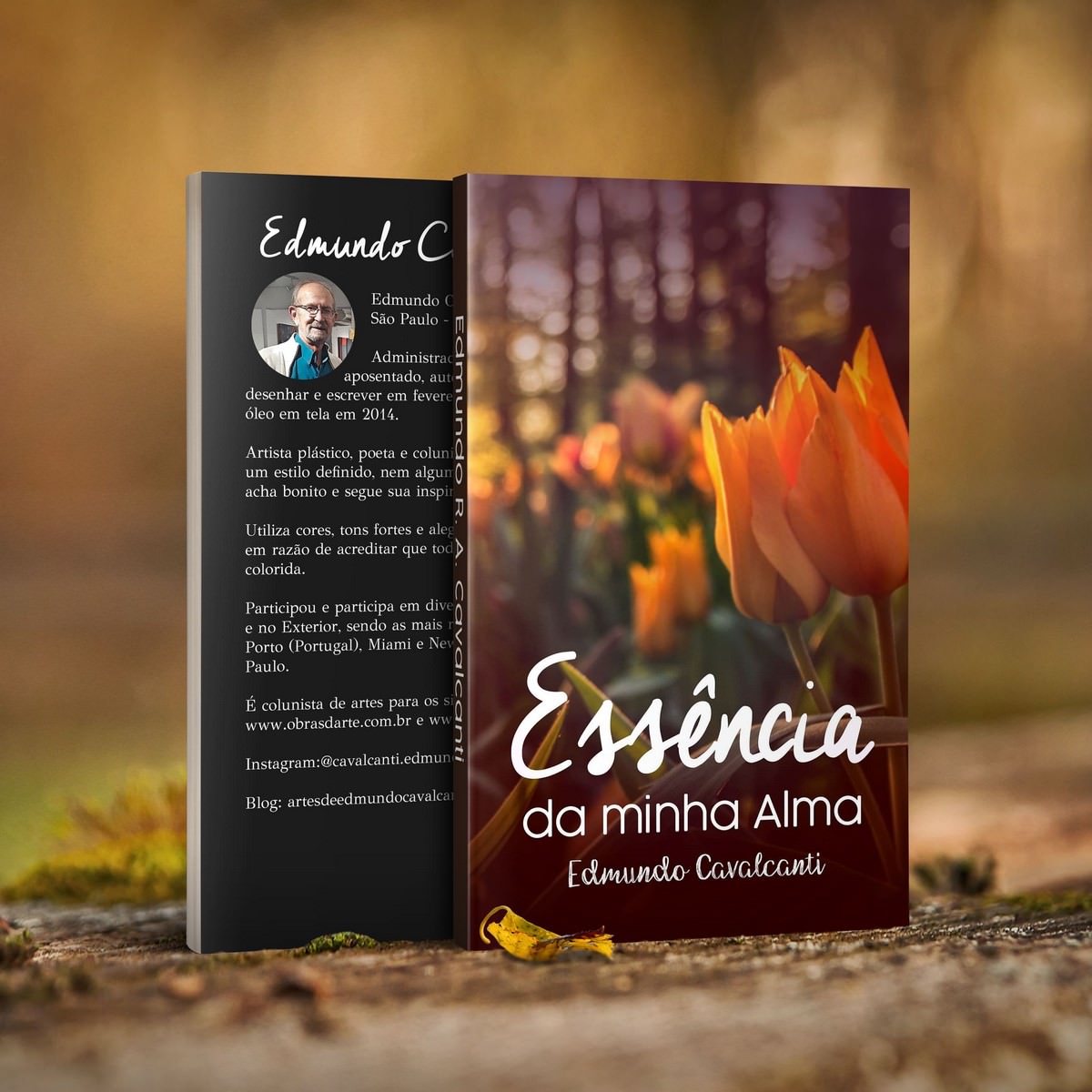E-book: "Essência da minha Alma", capa. Divulgação.