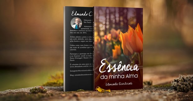E-book: "Essência da minha Alma", capa - destaque. Divulgação.