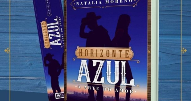 Livro: "Horizonte Azul – a arte do amor", capa. Divulgação.
