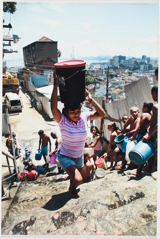 Obra de Maurício Hora da série "Morro da Favela".
