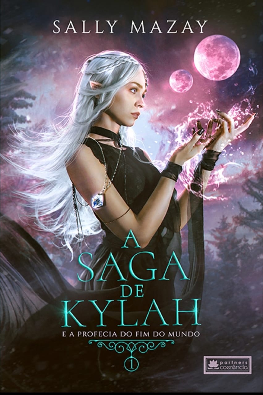 Libro & quot; La saga de Kylah y la profecía del fin del mundo" por Sally Mazay. Divulgación.