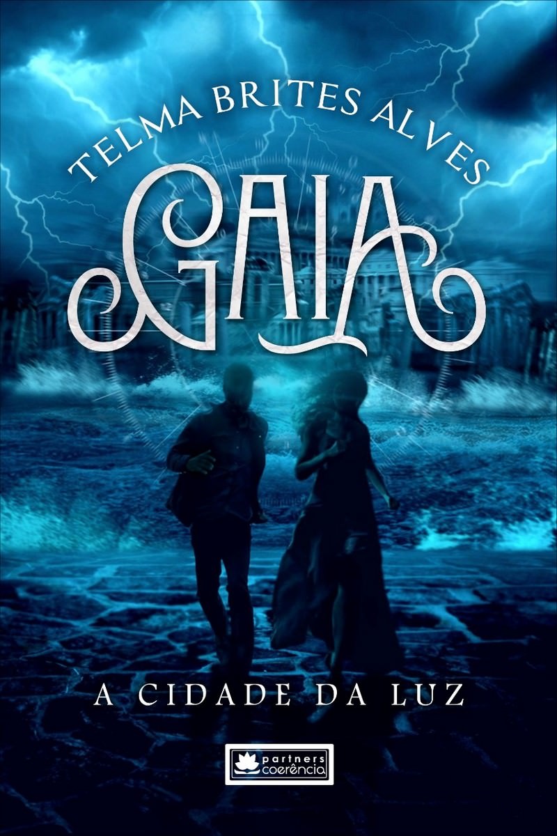 Gaia - La ville lumière (livre 1), couverture. Divulgation.
