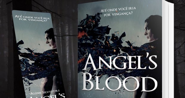 Livro "Angels Blood" de Aline Silvestri, destaque. Divulgação.