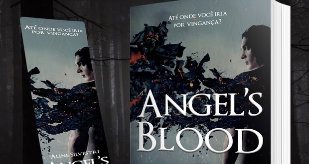 Livro & quot; Angels Blood" di Aline Silvestri, in primo piano. Rivelazione.