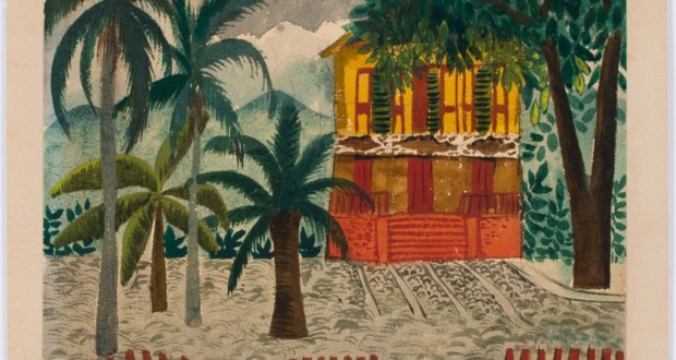 Casa Carioca - Ione Saldanha, Untitled, Kein Datum, Aquarell auf Papier. Bekanntgabe.