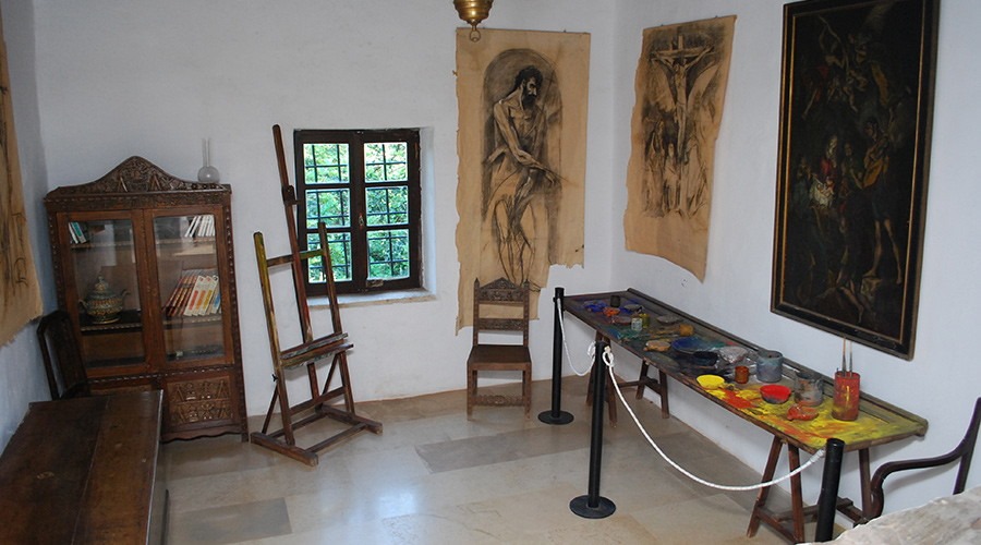 Figure 14 – Museum Interior, El Greco’s studio.