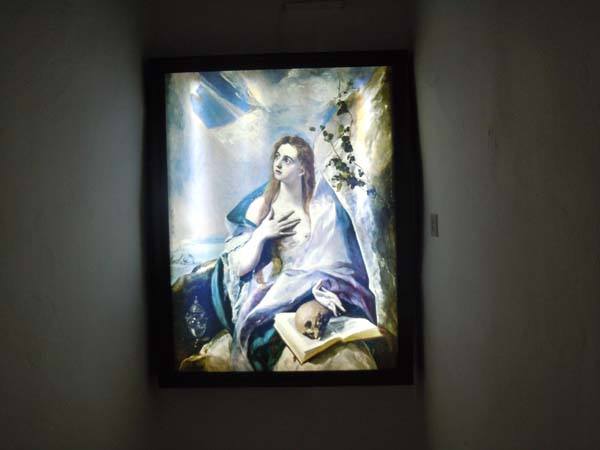 Figure 11 – Museum Interior, reproduction of The Penitent Mary Magdalene, 1576, El Greco.