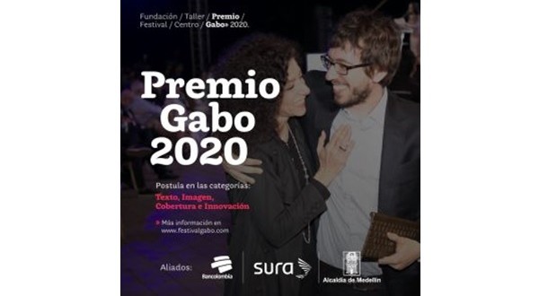 Premio Gabo 2020. Rivelazione.