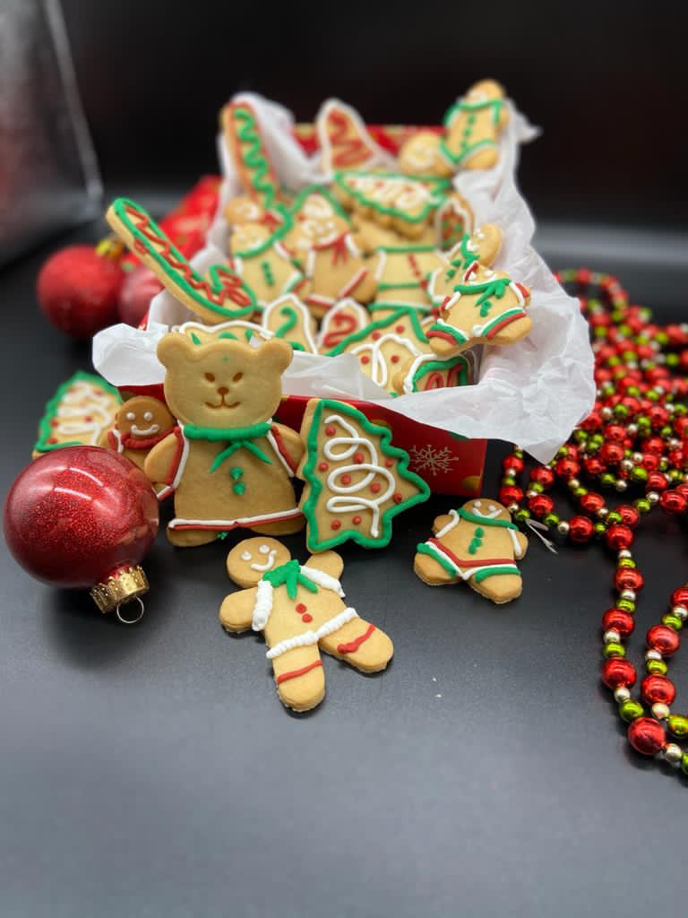 Christmas cookies by Pastry Chef Flávio Duarte. Photo: Disclosure / MF Global Press / Personal collection.