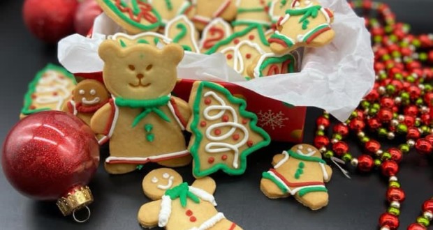 Christmas cookies by Pastry Chef Flávio Duarte. Photo: Disclosure / MF Global Press / Personal collection.
