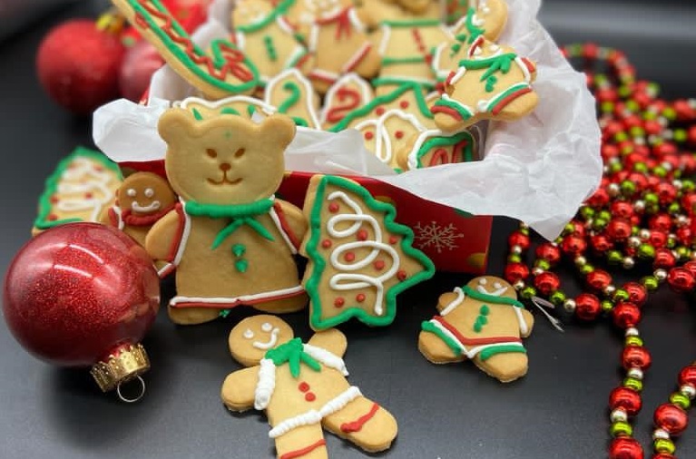 ペストリーシェフFlávioDuarteによるクリスマスクッキー. 写真: ディスクロージャー / MF グローバル プレス / 個人コレクション.