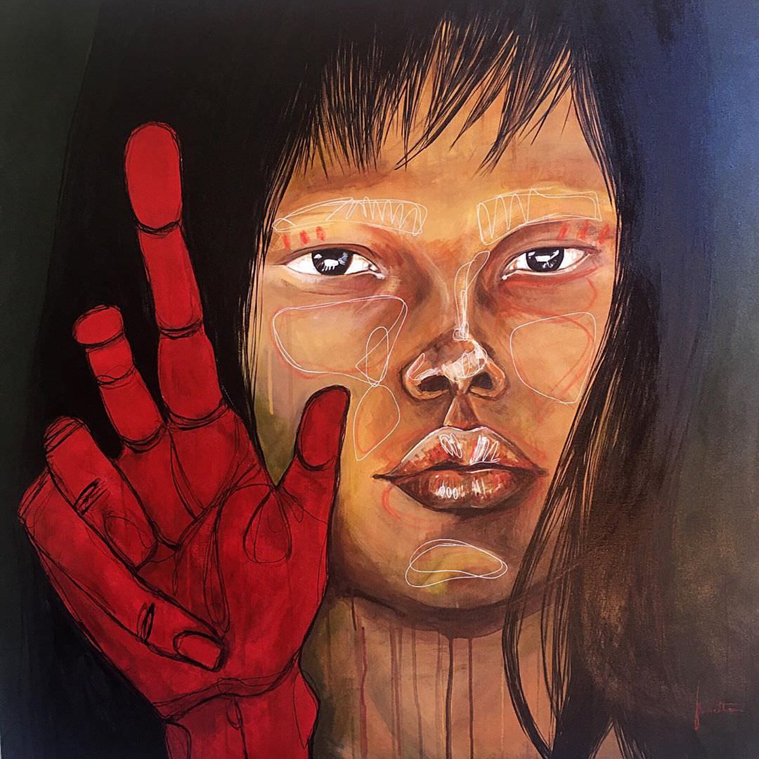 Artist Julia Benetton (Piracicaba-SP). Photo: Disclosure.