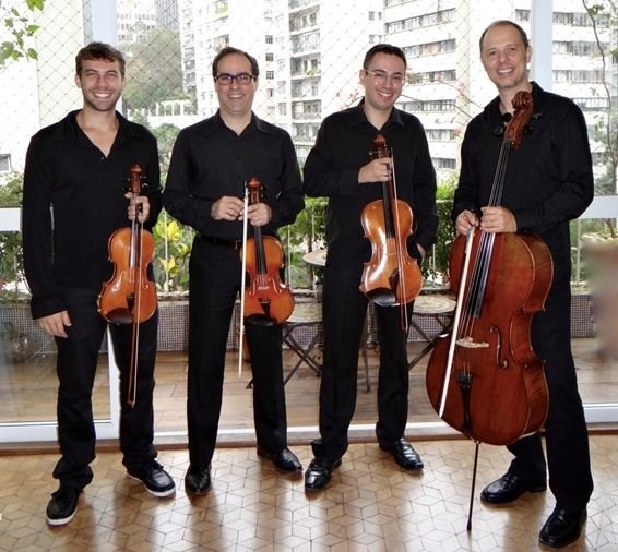 Quarteto de cordas Amabile. Foto: Divulgação.